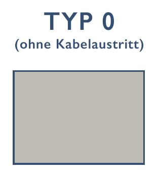 Abschluss CNS Typ 0 für Basisprofil U 14x10mm